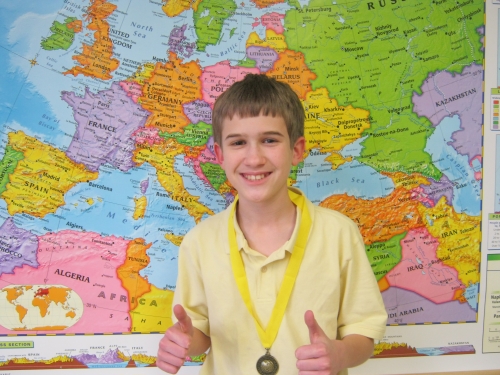 Stechshulte wins Geography Bee