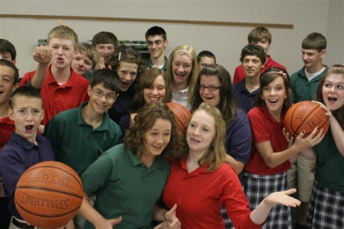 Eighth Graders Give to South Africa