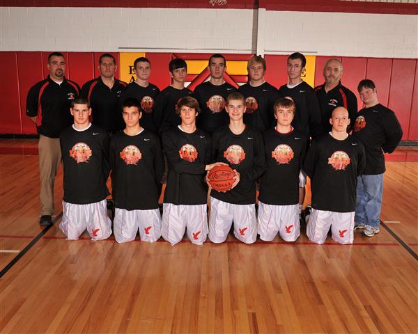 Varsity Boys Basketball Team Photo
