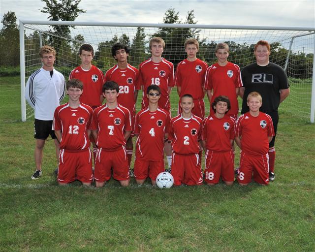 JV Soccer Team Photo